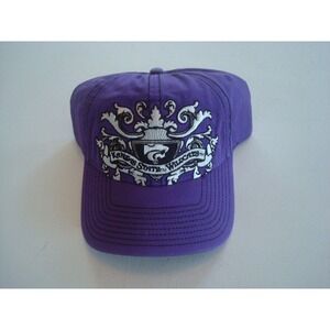 KANSAS STATE WILDCATS KING   RARE NEW SCRIPT STRAPBACK HAT CAP VINTAGE EE4